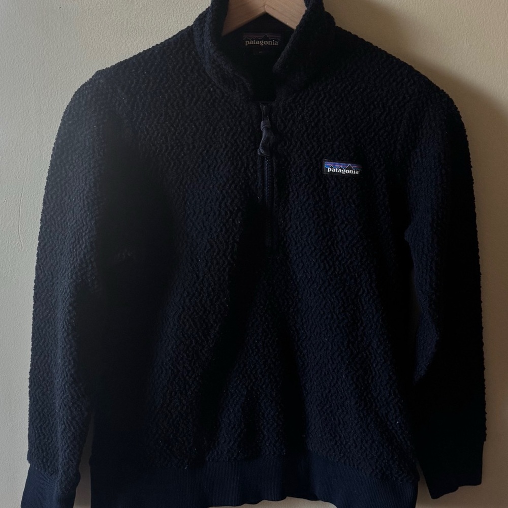 Patagonia Wool Half Zip Sweater